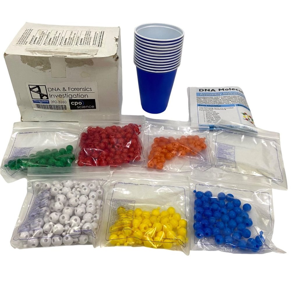 CPO Science DNA & Forensics Investigation DNA Modeling Kit 392-3260 Educational